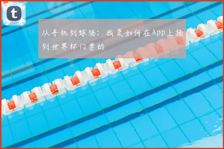 从手机到球场：我是如何在App上抢到世界杯门票的