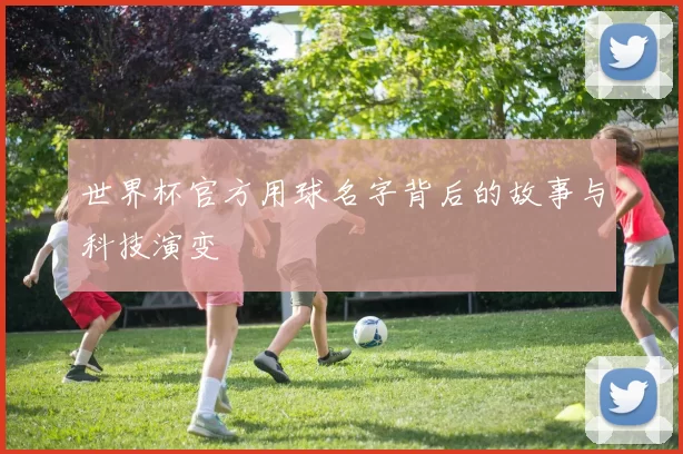 世界杯官方用球名字背后的故事与科技演变