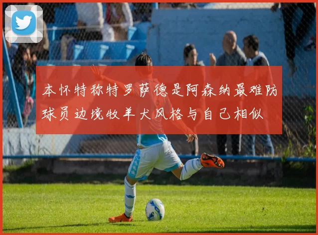 本怀特称特罗萨德是阿森纳最难防球员边境牧羊犬风格与自己相似