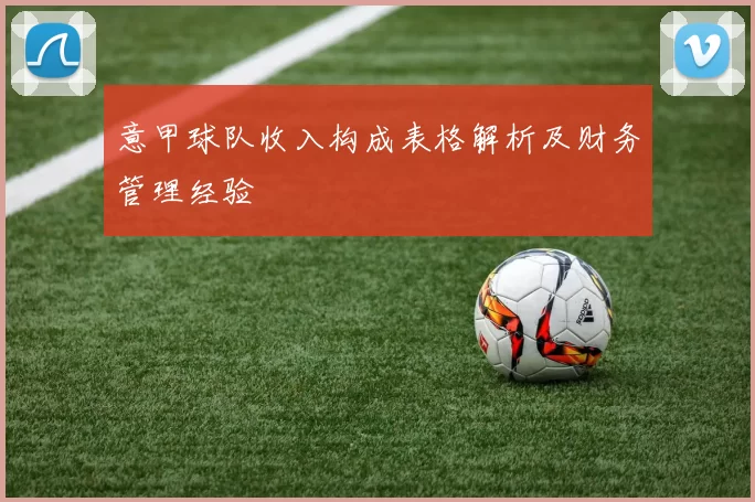 意甲球队收入构成表格解析及财务管理经验